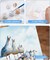 Paint by Numbers Kit for Adults Beginner Seagull Blue Sea Paint by Numbers 16x20 Inch Without Frame Realistic Acrylic Oil Painting Drawing Craft Work Set with Brushes Christmas Gift